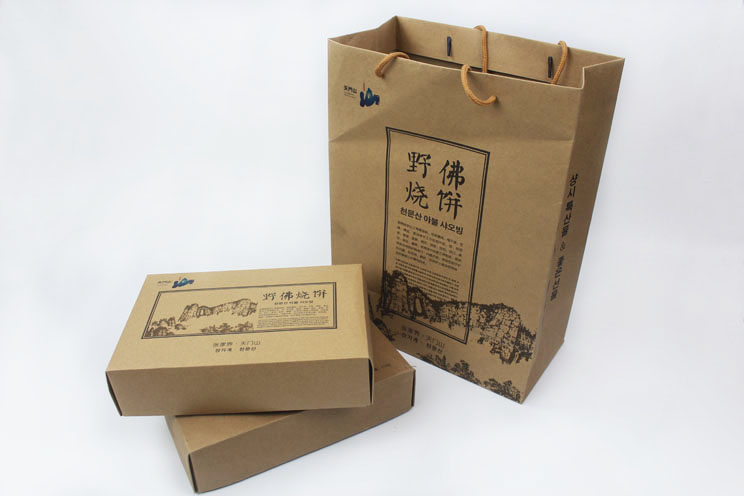 這樣原汁原味土特產(chǎn)禮品盒+手提袋套裝你也想要嗎？快來(lái)長(cháng)沙印刷廠(chǎng)日大彩印定制！