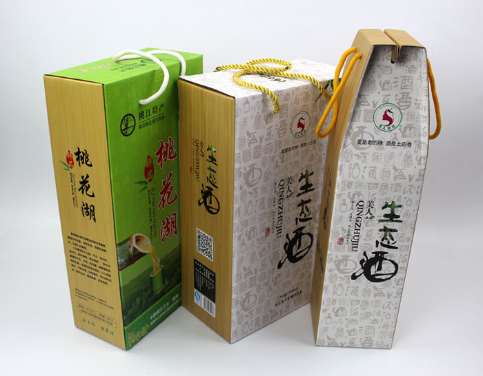 個(gè)性禮盒包裝讓“竹筒酒”身價(jià)倍增，長(cháng)沙包裝印刷廠(chǎng)再為桃江特產(chǎn)定制包裝