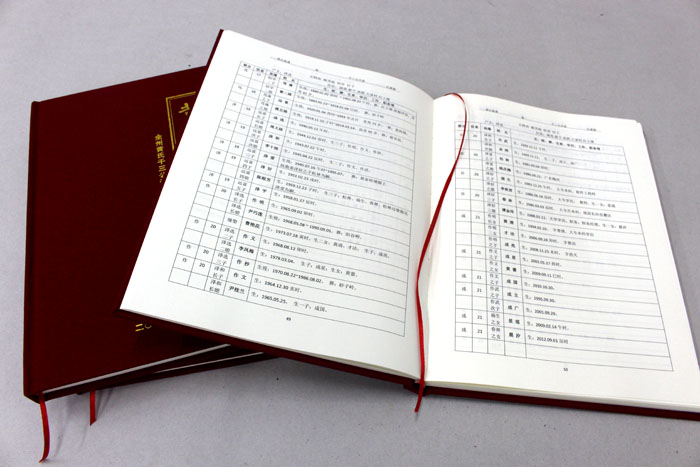 全州黃氏五修族譜印刷選定在長(cháng)沙印刷廠(chǎng)日大彩印，就等出貨啦！