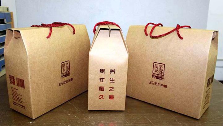 定制個(gè)性化禮盒包裝，助推五谷雜糧高大尚